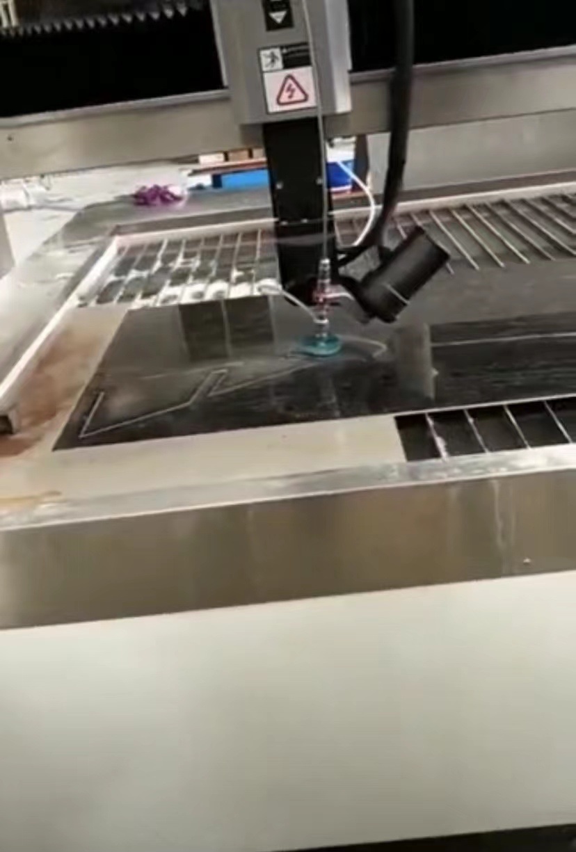 CNC Three Axis Water Jet Machine Glass Cutting Machine