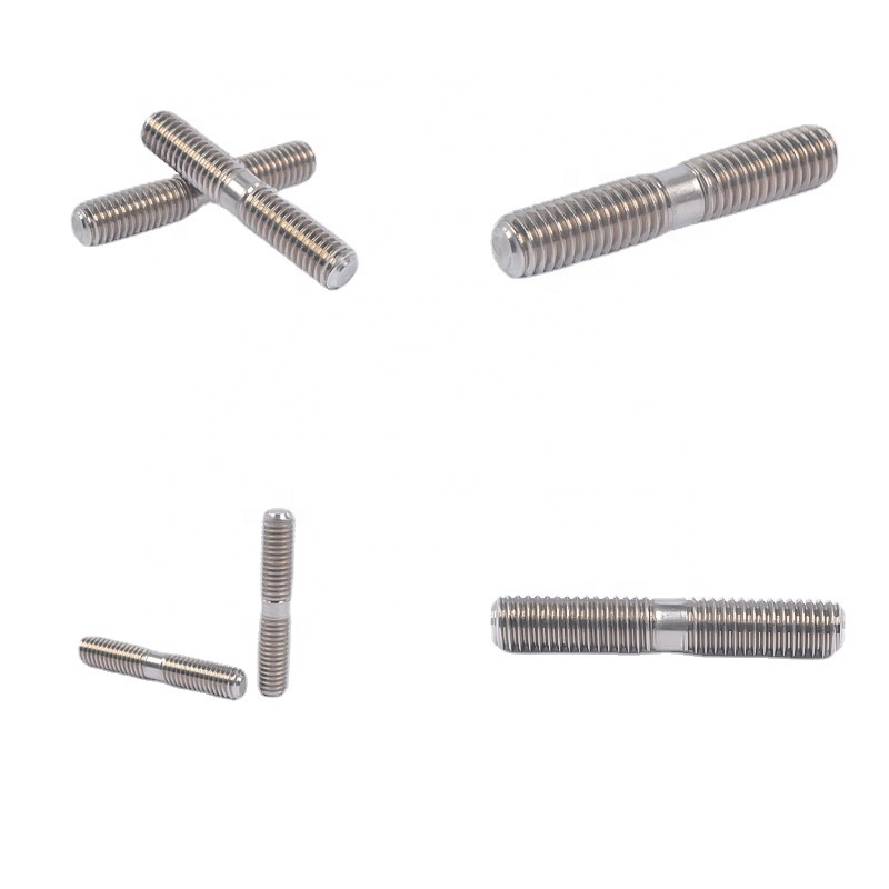 ASTM A193 Grade Uns S32750 S32760 Metric Studs b1 1.25d for Duplex Stainless Steel AISI 2507 F53 F55 Double End Bolt