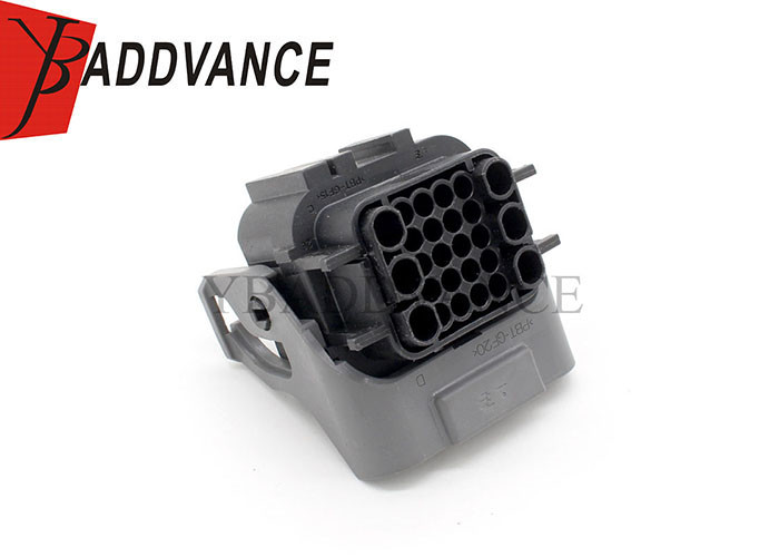 1897009-2 26 Pin PBT GF20 Tyco AMP Connectors With Backshell