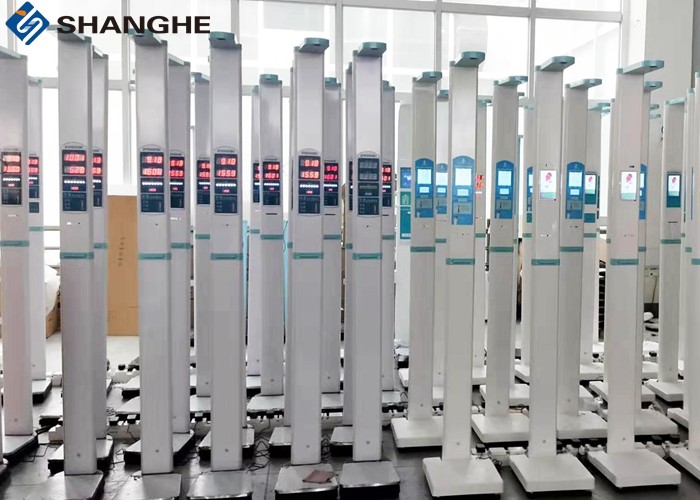 Medical Hospital Folding Human 200kg Height Weight BMI Machine