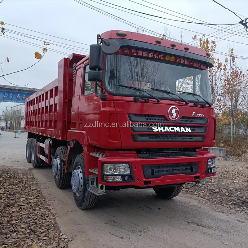Shacman F3000 x3000 Dump Truck 8X4 380HP 12 tyres 40 ton Used Dumper Tipper Truck 1