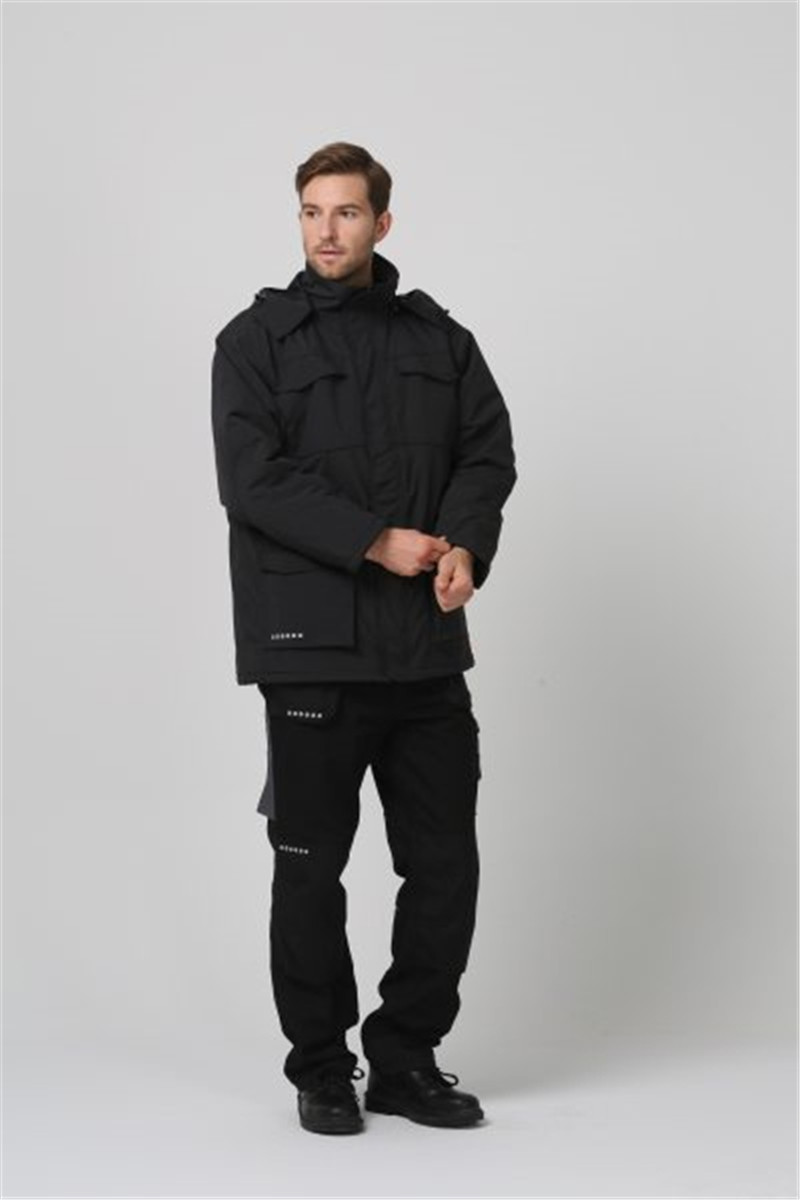 100% Nylon Oxford Winter Jacket Breathable PU Coating
