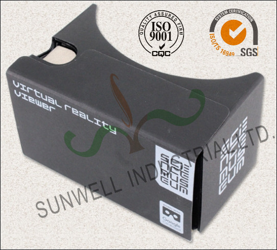Rigid Electronic Paper Packaging Box , 3D Virtural Viewer Electronic Device Packaging