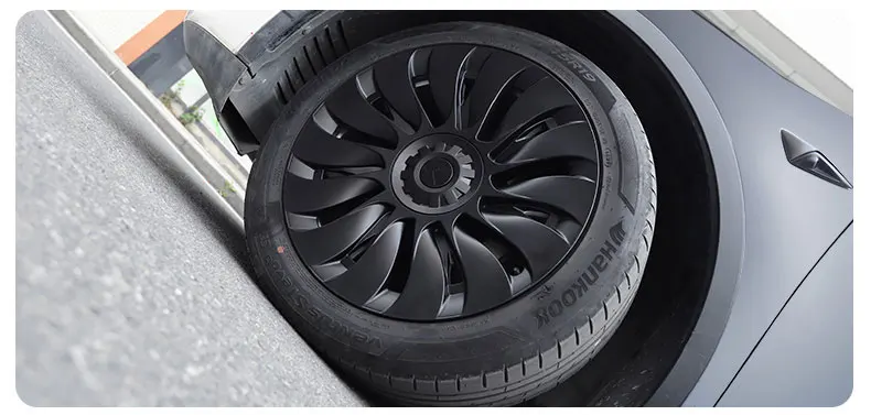 Wheel Hub Cover Cap for Tesla Model 3 Y Modified Protective Cover Decorative Accessories Non-Destructive Installation