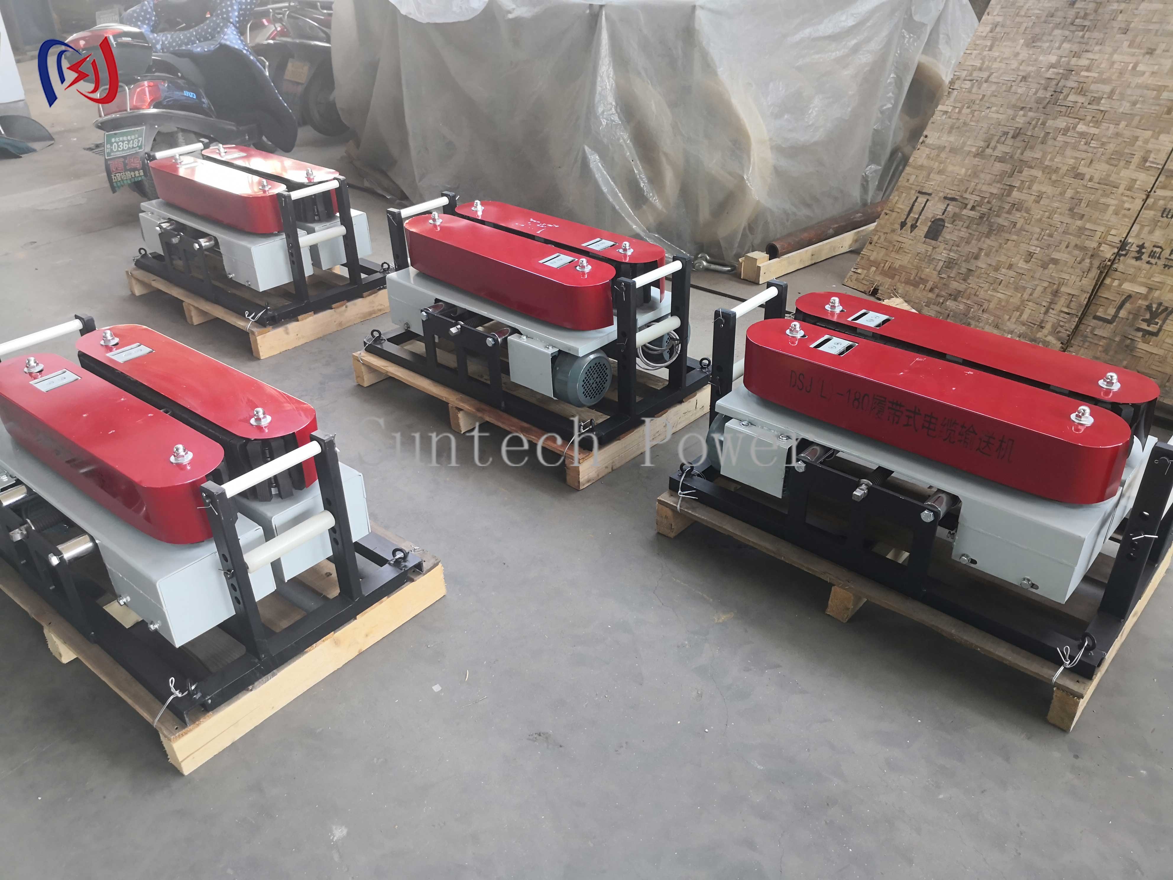 6KN 8KN Cable Winch Machine Conveyer Transmission Line Stringing Tools