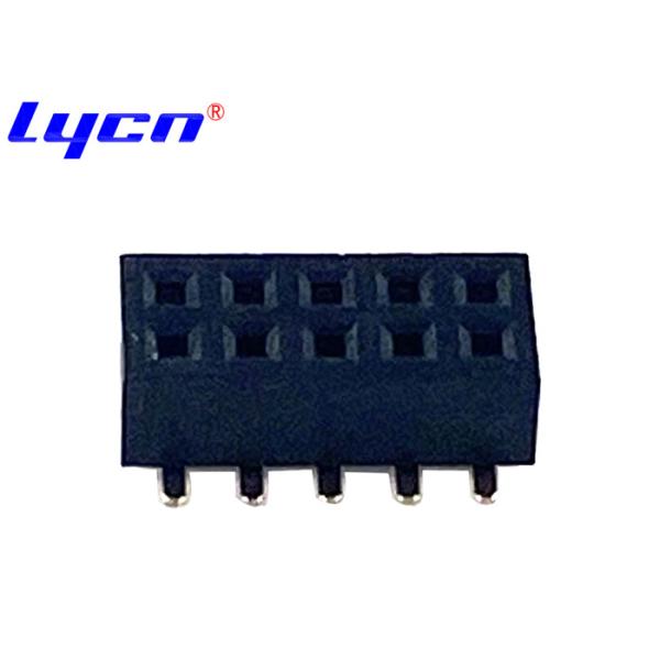 SMT Pin Female Header Connector 1.27 Mm Pitch Dual Row For Medical Equipment
