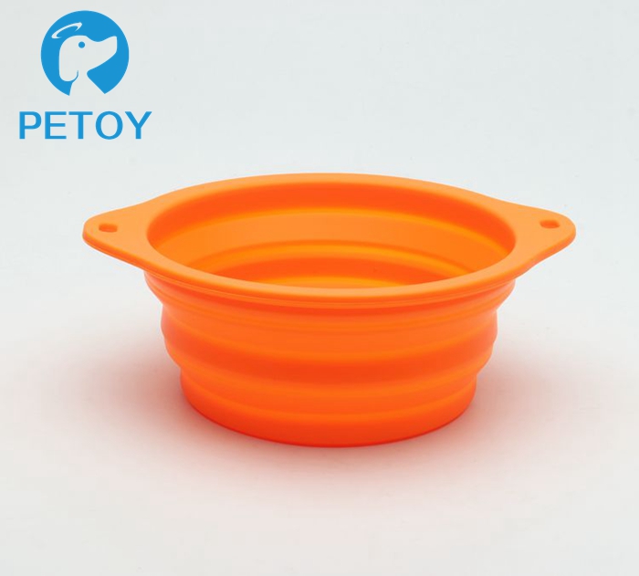 Convenient Microwave Silicone Folding Bowl Unbreakable For Camping