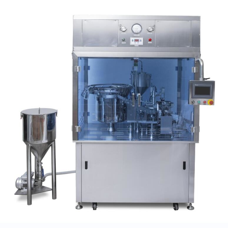 Automatic Prefilled Sterile Normal Saline Plastic Syringe Injector Gel Filling Machine