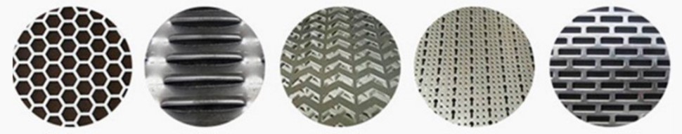 Stainless Steel Decorative Perforated Sheet Metal Hexagonal 10mm Hole 3.5m Width