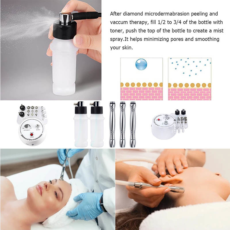 Microdermabrasion Water Oxygen Jet Peel Machine Diamond Dermabrasion Machine