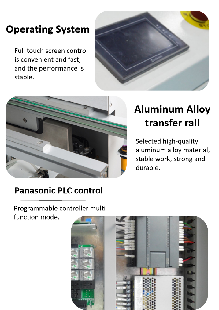 Smt PCB Loader And Unloader PLC Control With Closed Sheet Metal Structure