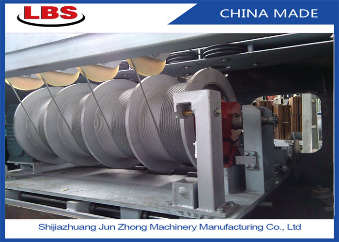 Wire Rope Hoist Cable Winch Drum 300m Capcaicty Gray For Mining