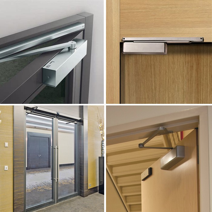 Hotel Galss Door Concealed Door Closer Self Closing Automatic Pneumatic on Sales