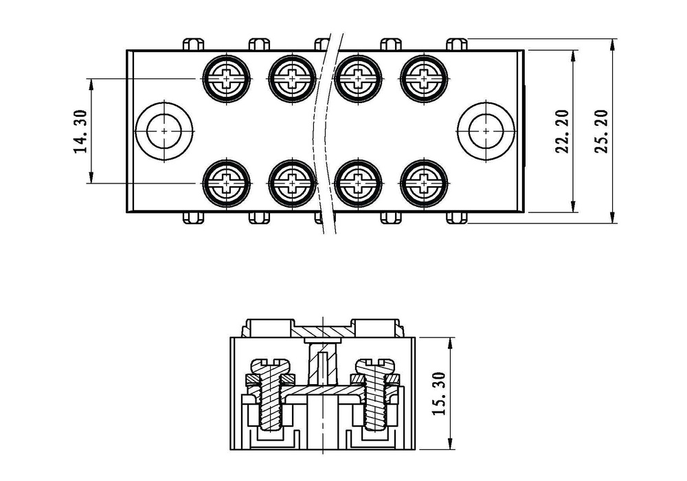 Terminal Block/Terminal Block Connector/Plastic Terminal Block