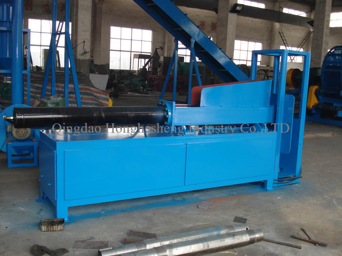 Single Hook Debeader Waste Truck Tire Steel Wire Pulling Out Machine