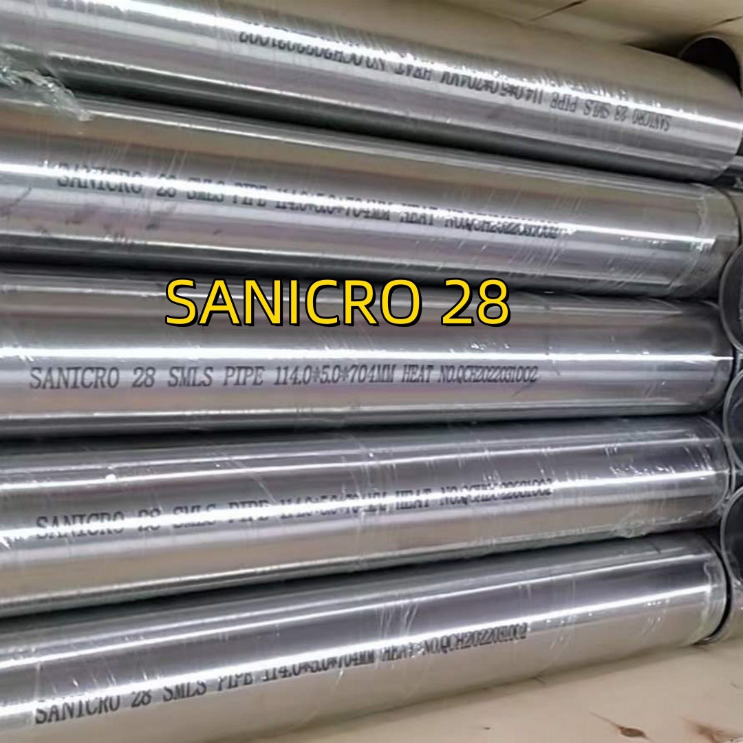SANICRO 28 UNS N08028/W. Nr. 1.4563 SMLS PIPE Alloy28 Stainless Steel Tubing 114*5*6000
