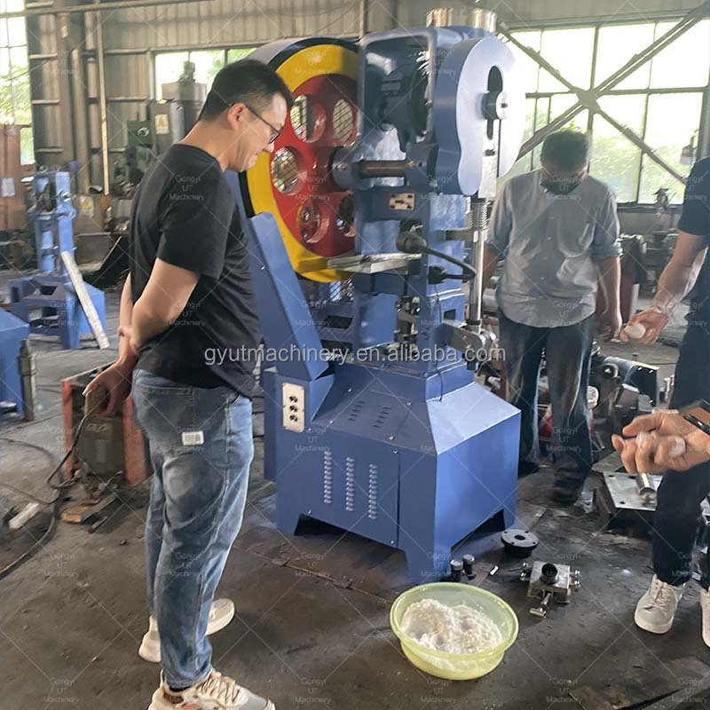 Shape Moulding Logo Stamping Bath Bomb Press Machine 1.75 Inch for Semi-automatic Line