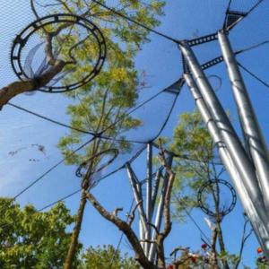 Ultra Tough Horizontal / Vertical Zoo Wire Mesh SS304/316/316L In Dia 1.2mm-4