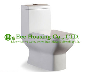 Sanitary ware One Piece Toilet Dual Flush Ceramic Wc Toilet with Siphon Flushing