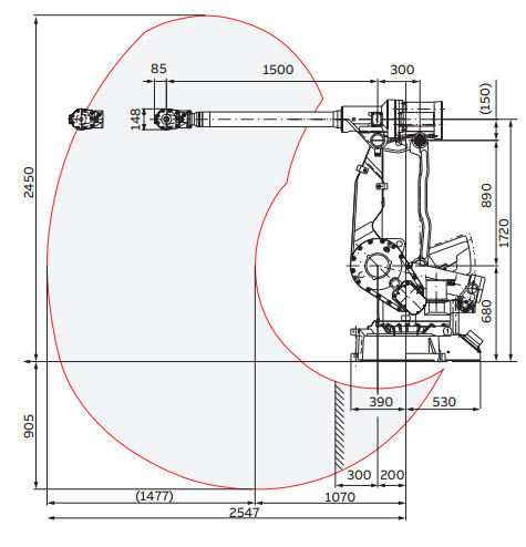 Irb 4400 Weight Industrial Abb Robot Arm Factory Acceptance
