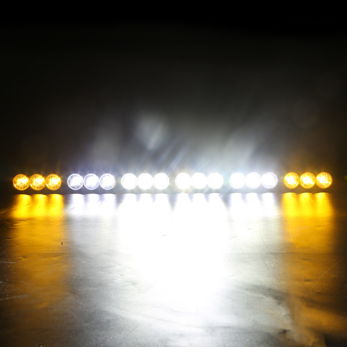 H Style 180W White to Yellow Color 18pcs 10W CREE LED LIGHT BAR 6000K 10-30V Combo Beam,Flood Beam, Spot beam