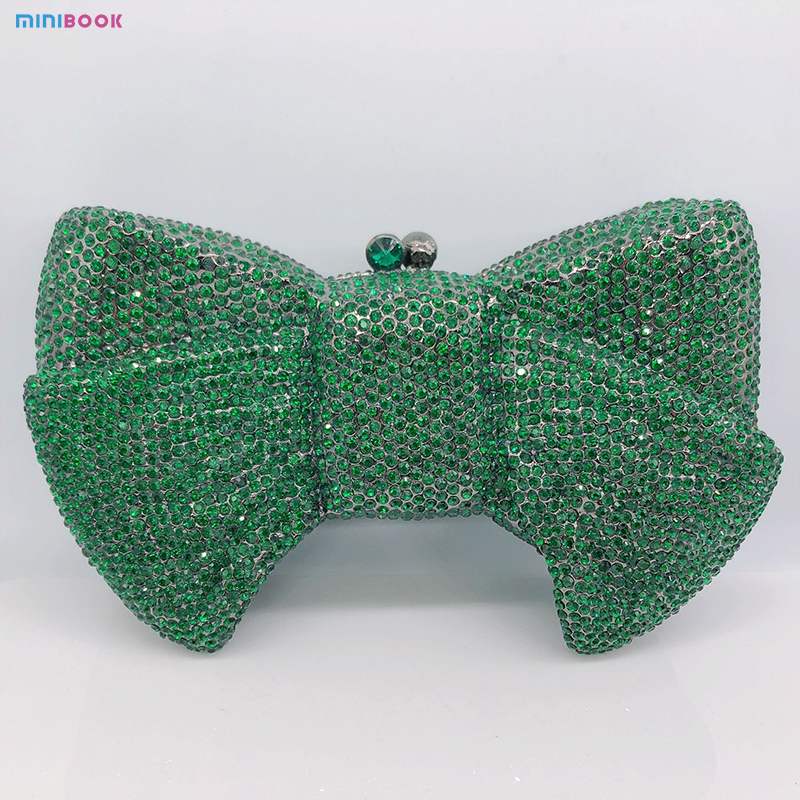 2023 Banquet Full Diamond Clutch Women Crystal Evening Clutch Bag with CANDY Pattern