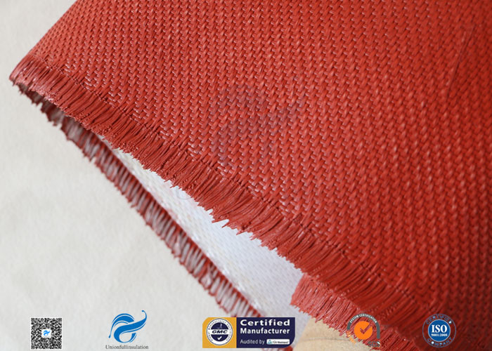 Fireproof High Performance 1 Side Silicone Coating 28 Oz Fiberglass Fabric