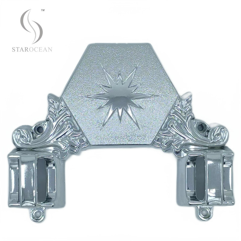 Star-shaped Coffin Corner Gold-finished Accessories in Optional Colors 12#