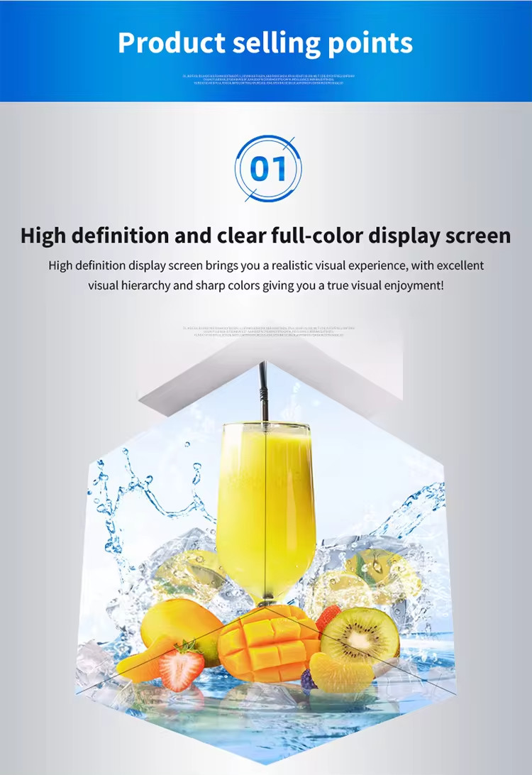 custom led display Led Digital Advertising Display Screen Creative Outdoor Waterproof Rotating Magic Cube Led Displays
