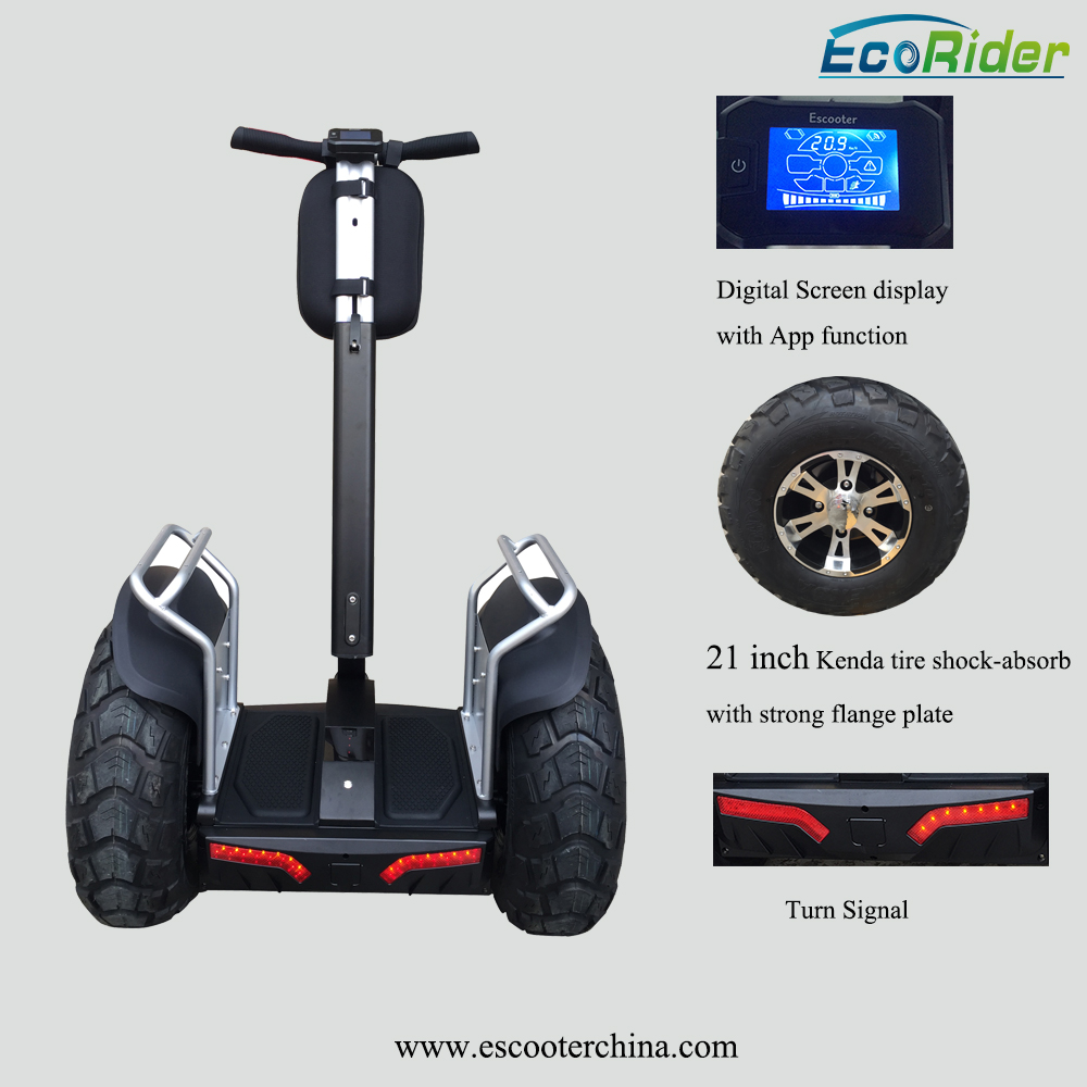 Samsung 72V 8.8Ah Battery 21 Inch Electric Golf Scooter With CE Certificate