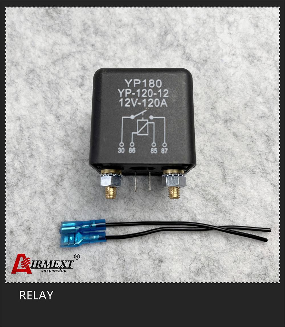 Black Universal Air Suspension Accessories AIRMEXT RELAY