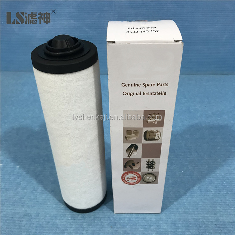 Vacuum Pump Oil Mist Separator Filter 0532140157 Exhaust Filter