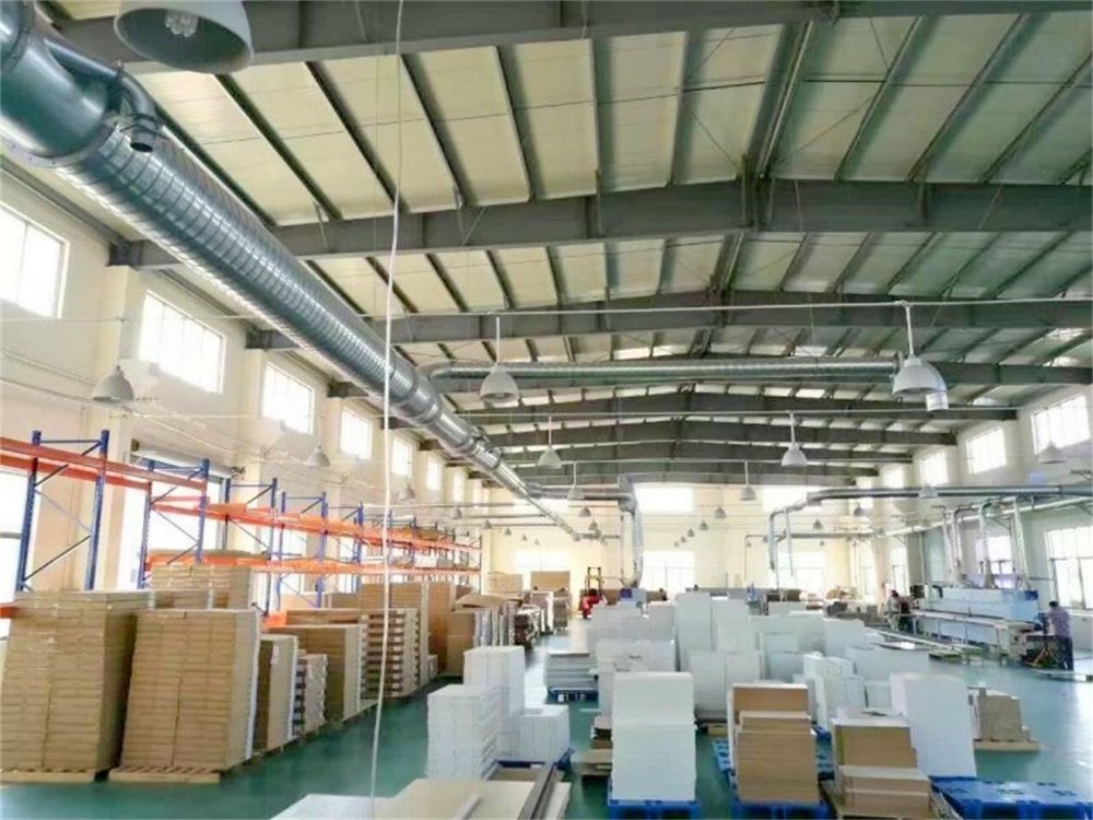 ISO14001 Deep Embossed E0 Uv Coating MDF Wall Panels