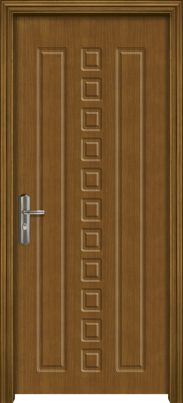 Standard Interior Modern Fire Rated Wooden Doors 60 Minutes Soundproof