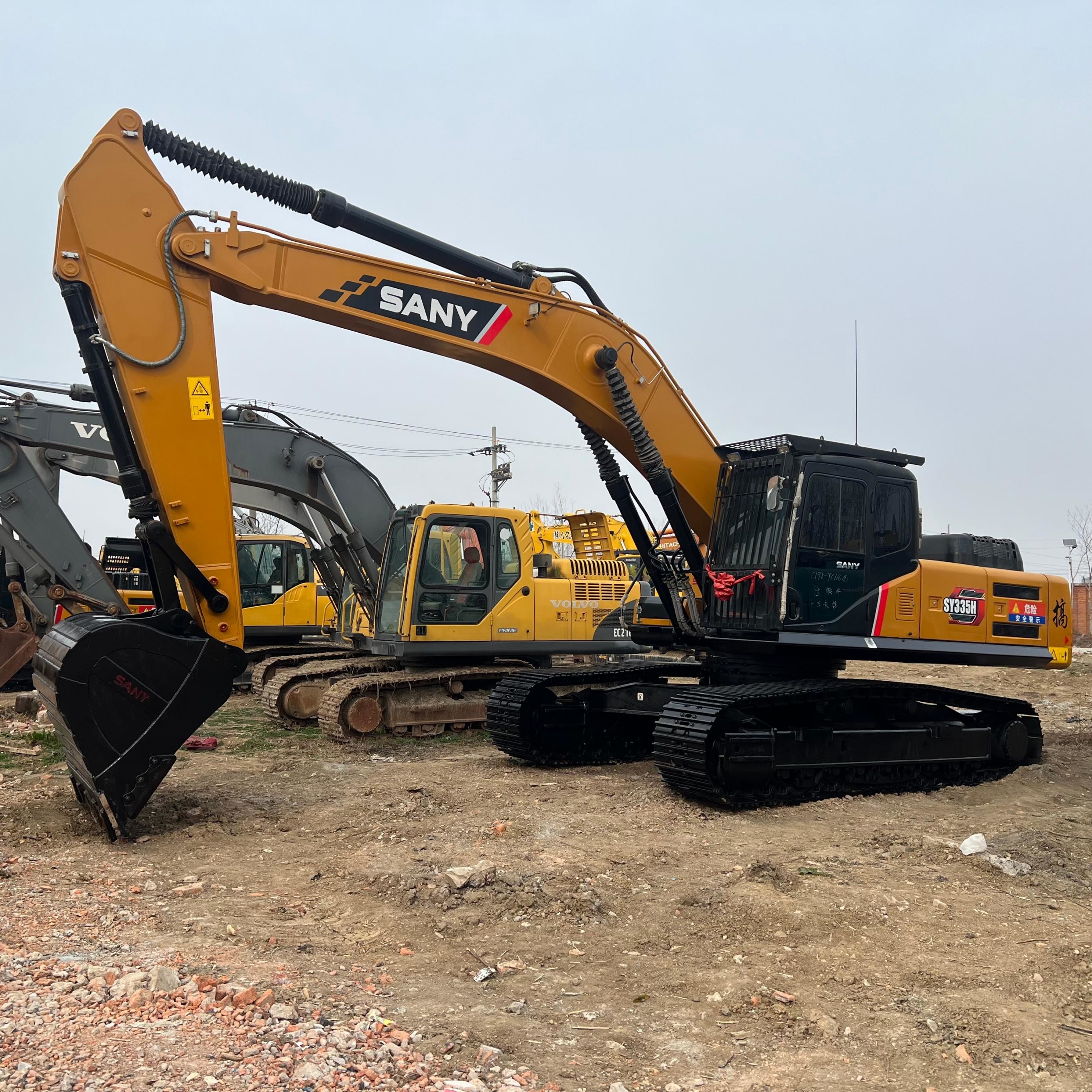 New Arrival Used Sany Brand Crawler Excavator 33 Ton Heavy Equipment Machine Digger