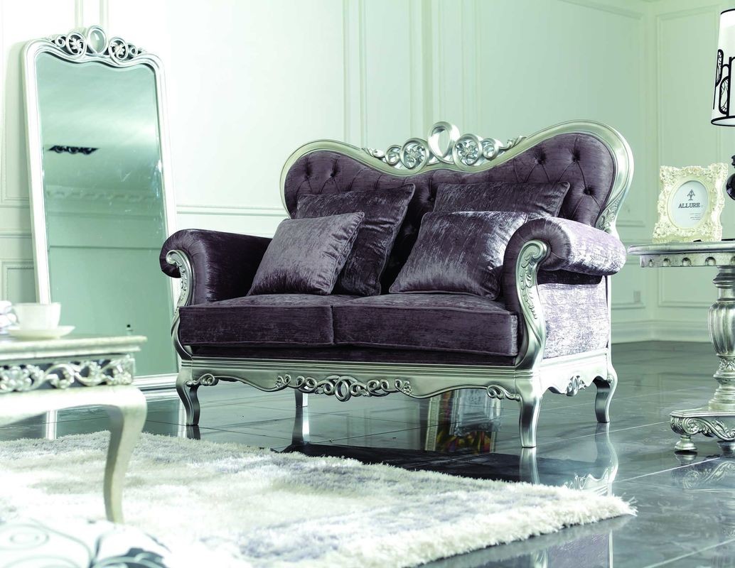 Purple 3 Seater Sectional Sofa
