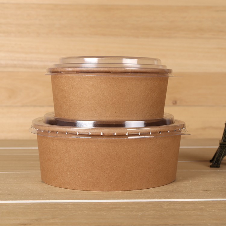 Food Grade Noodles 8 Oz Disposable Soup Bowls Paper To Go Bowls
