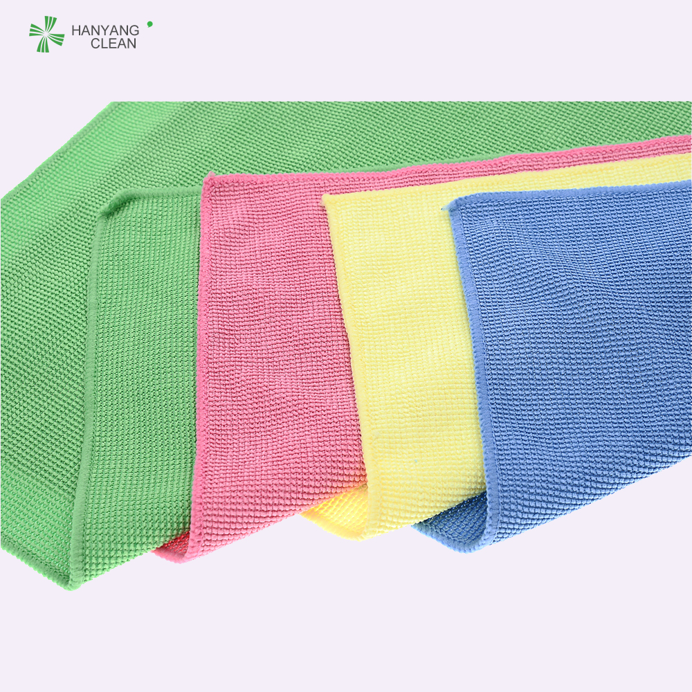 Lint free,Cleanroom compliant protective anti static esd microfiber cleaning cloth