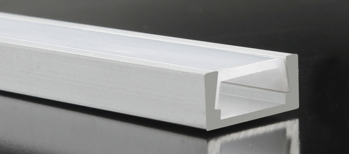 LED Strip Profile Channel Light Diffuser ADP-1606B LED Aluminium Profile for LED Strip