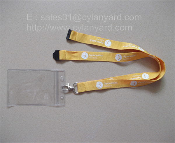 Discount plastic badge holder lanyards