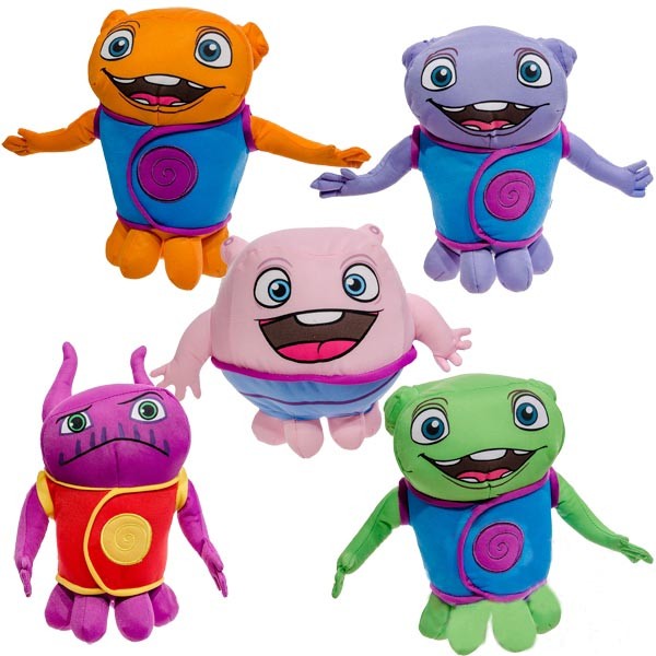 New Cartoon Aliens Drive Me Crazy Stuffed Plush Toys Dream Works Home Boov Asst