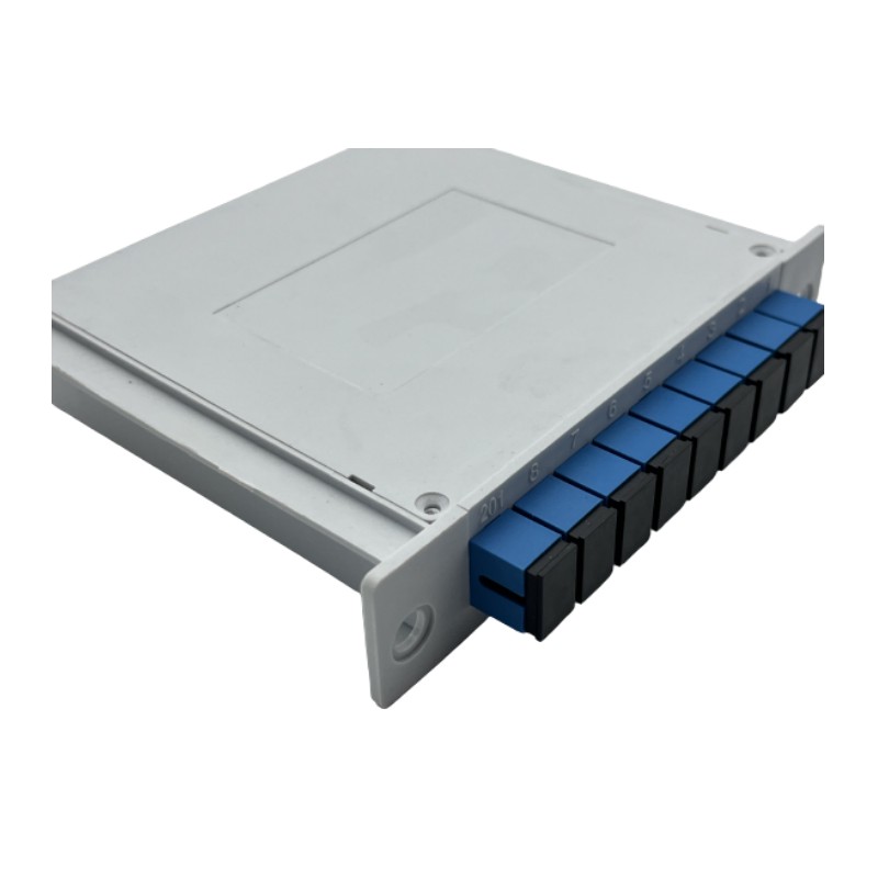 1X8 FTTH LC UPC Fiber Optic Box for Singlemode Duplex Optic and APC/UPC Ending Polishing