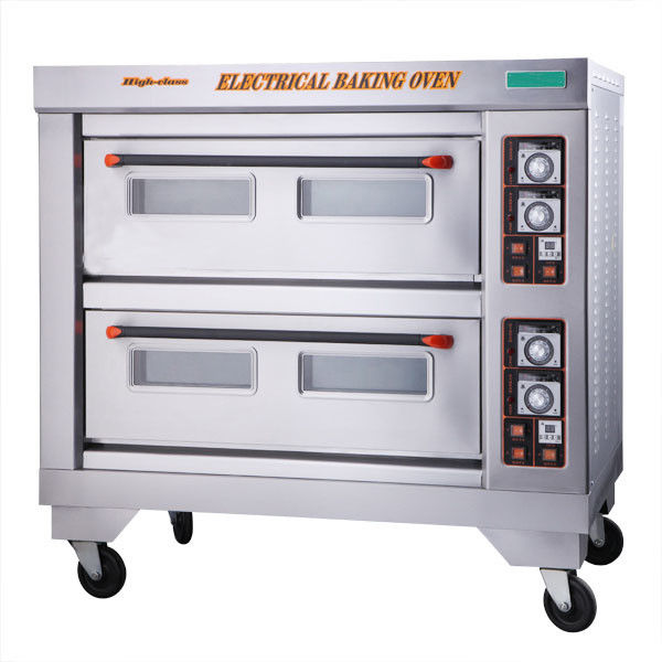 Controlled Individually 380V 0.6mm Plate Commercial Bread Oven
