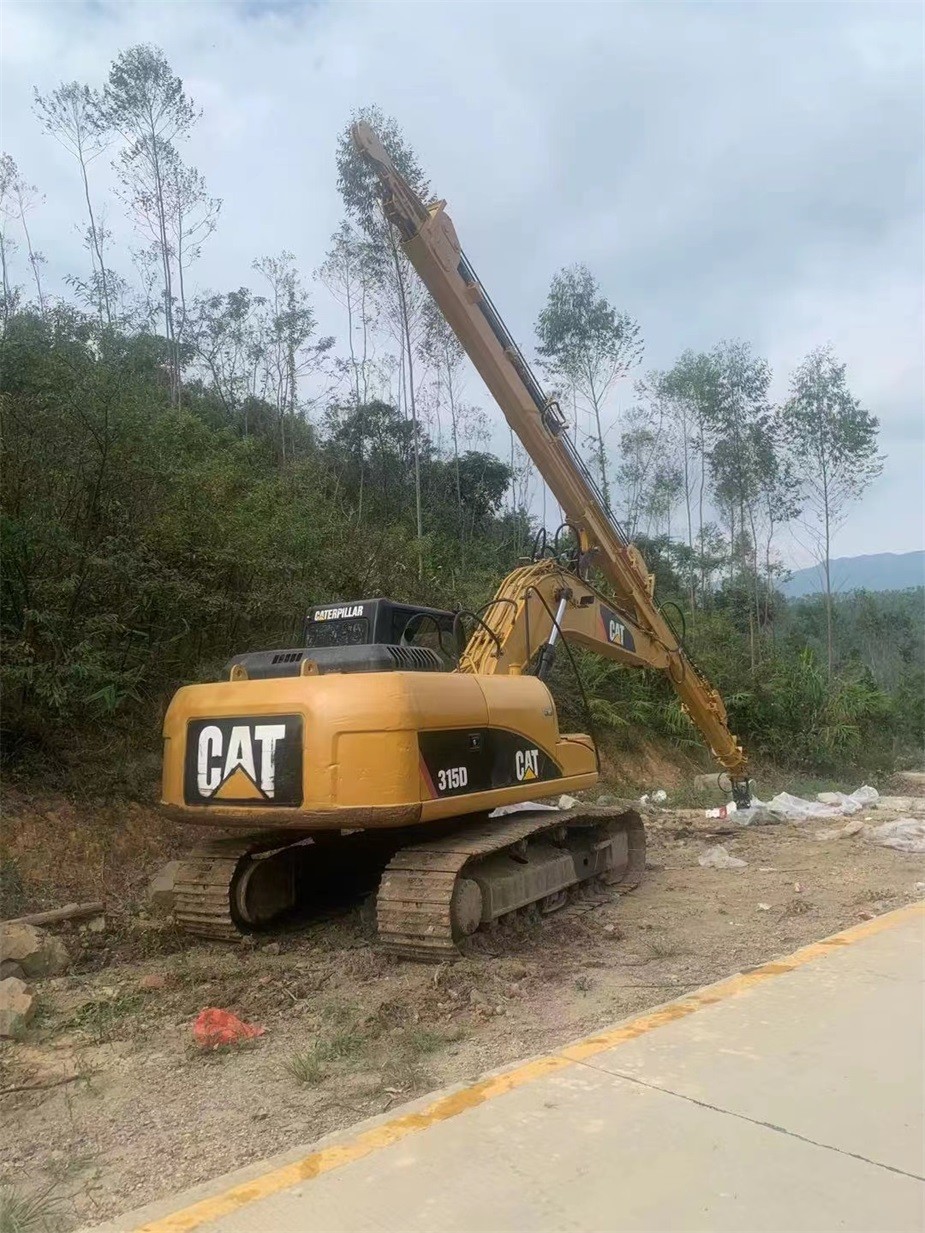 CAT315 Sturdy Excavator Telescopic Boom 25m Long Reach Heavy Duty