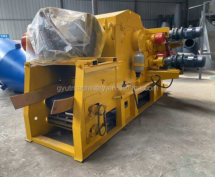 4070 KG Wood Logs Wide Used Professional Biomass Drum Wood Chipper