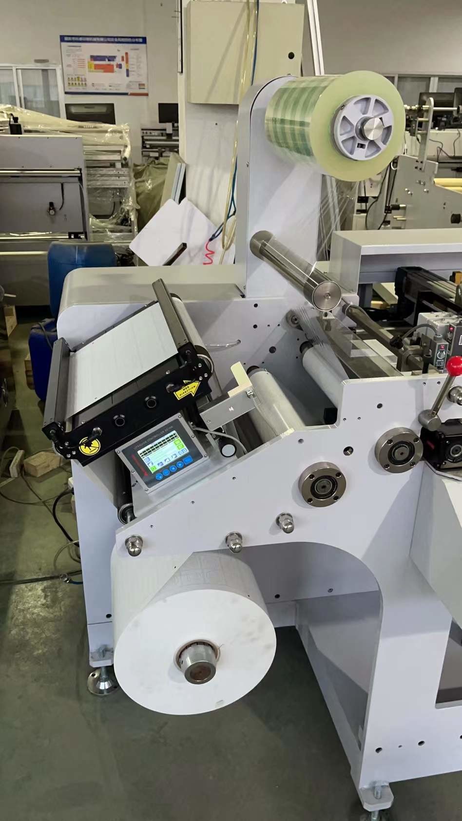 Digital Rotary Label Die Cutting Machine 40-340mm 100m/Min