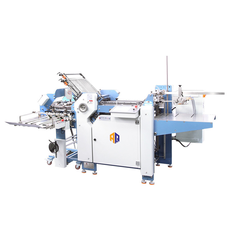 Independence Knife Cross Folding Machine With 480mm Width 4 Buckle Plates