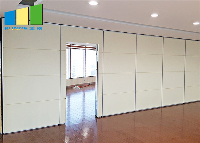Folding Partition Wall Acoustic Room Dividers Movable Partition Wall With Door