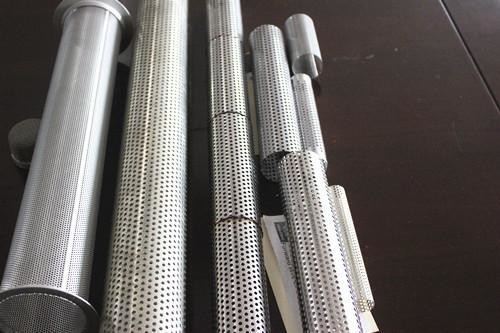 Square Hole 304 316 Stainless Steel Woven Wire Mesh Screen Perforated Filter Tube