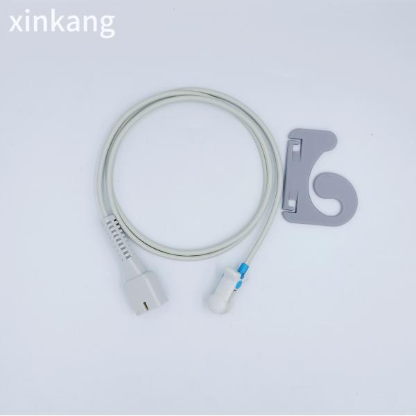 Reusable Medical Spo2 Sensor Adult Ear Clip 7 Pin Compatible Biolight